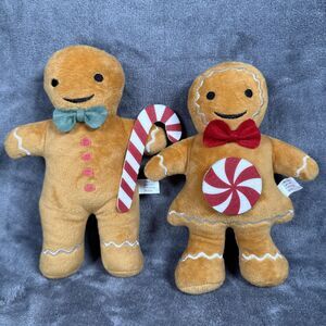 8 in Target Bullseye Wondershop stand alone Gingerbread Man Girl Weighted